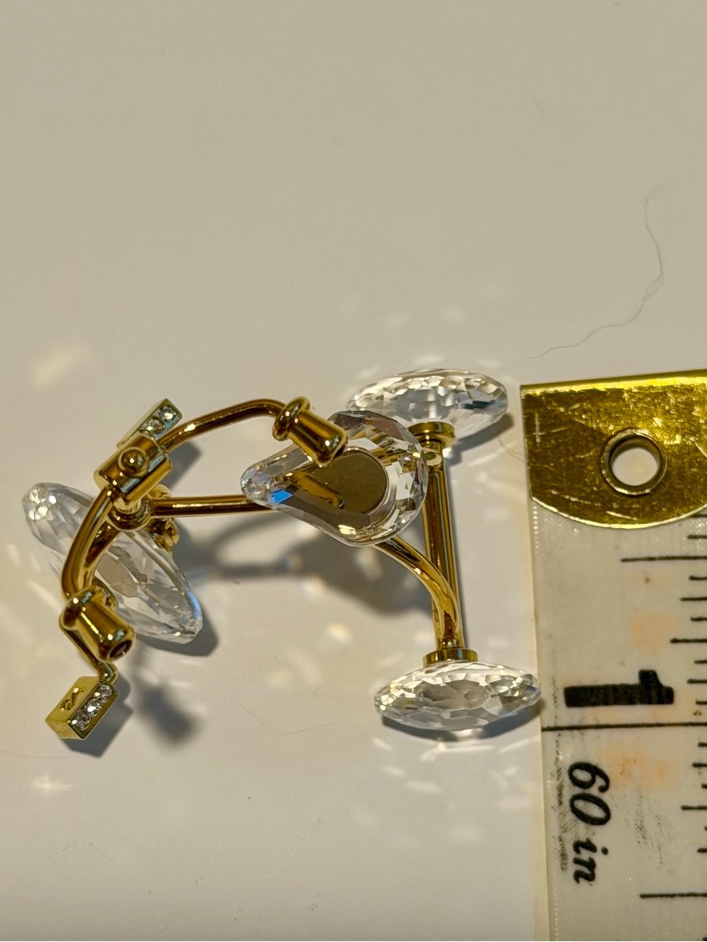 Swarovski Crystal Memories Tricycle Gold ~ Classic Retired #219198 - Picture 15 of 16